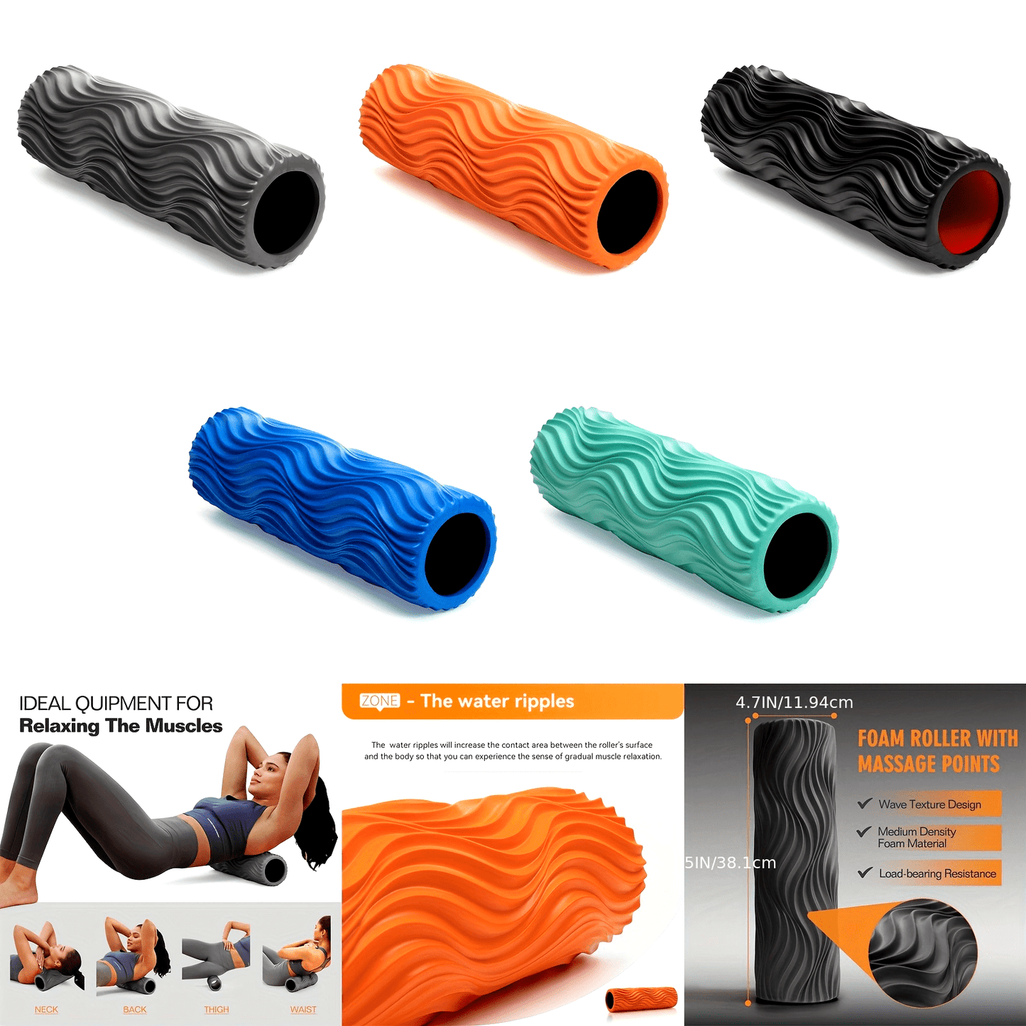 SHJADE Foam Roller SHJADE