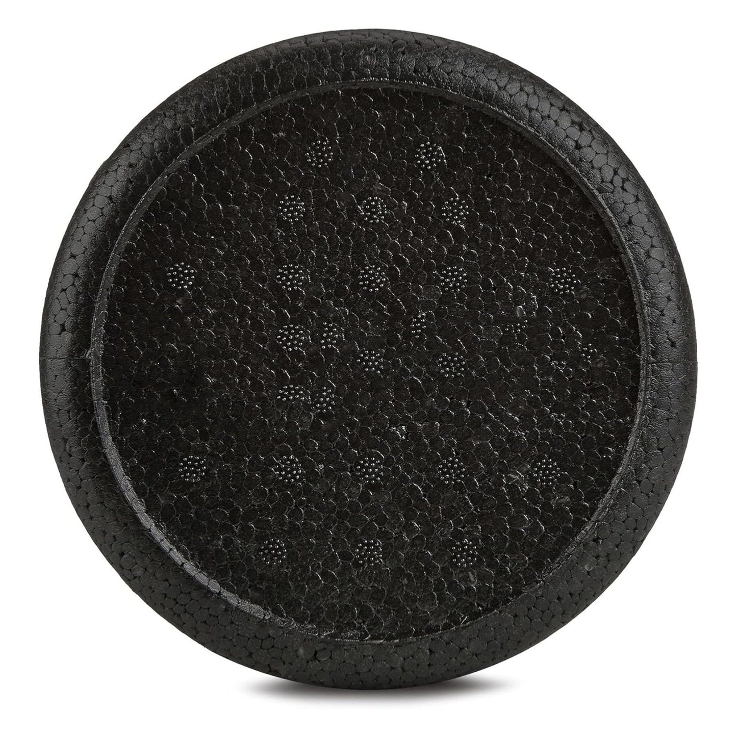 18 inch High Density Foam Roller for Exercise and Recovery - Firm Full Body Athletic Massage Tool for Back Stretching - Yoga, Pilates black