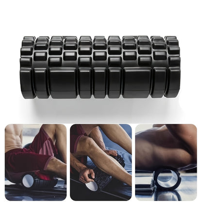 13-inch Portable Foam Roller, Made Of High-density EVA Foam Material, Is Suitable for Yoga, Gym, Home Exercise And Deep Tissue Relaxation Muscle Massage Roller.